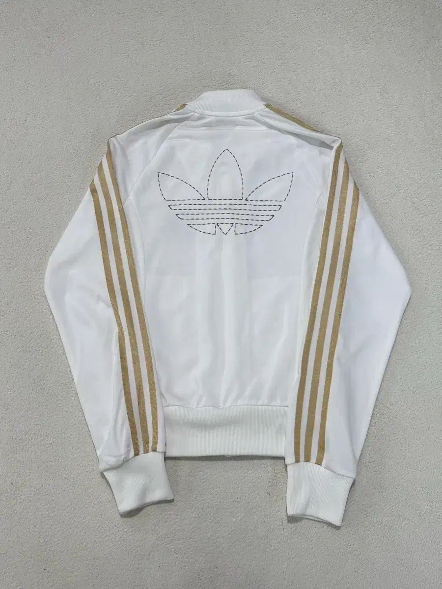 adidas アディダス ファイヤーバード 後ろロゴ 白 ゴールド 白い ホワイトボーン ジャージ 85