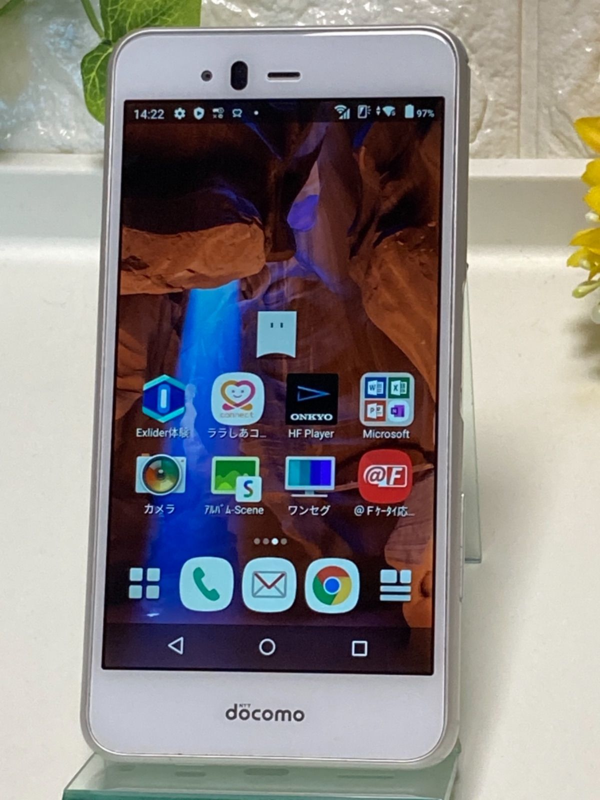 スマートフォン/携帯電話 スマートフォン本体 富士通 arrows Be F-04K docomo SIMロック解除済み☆彡白