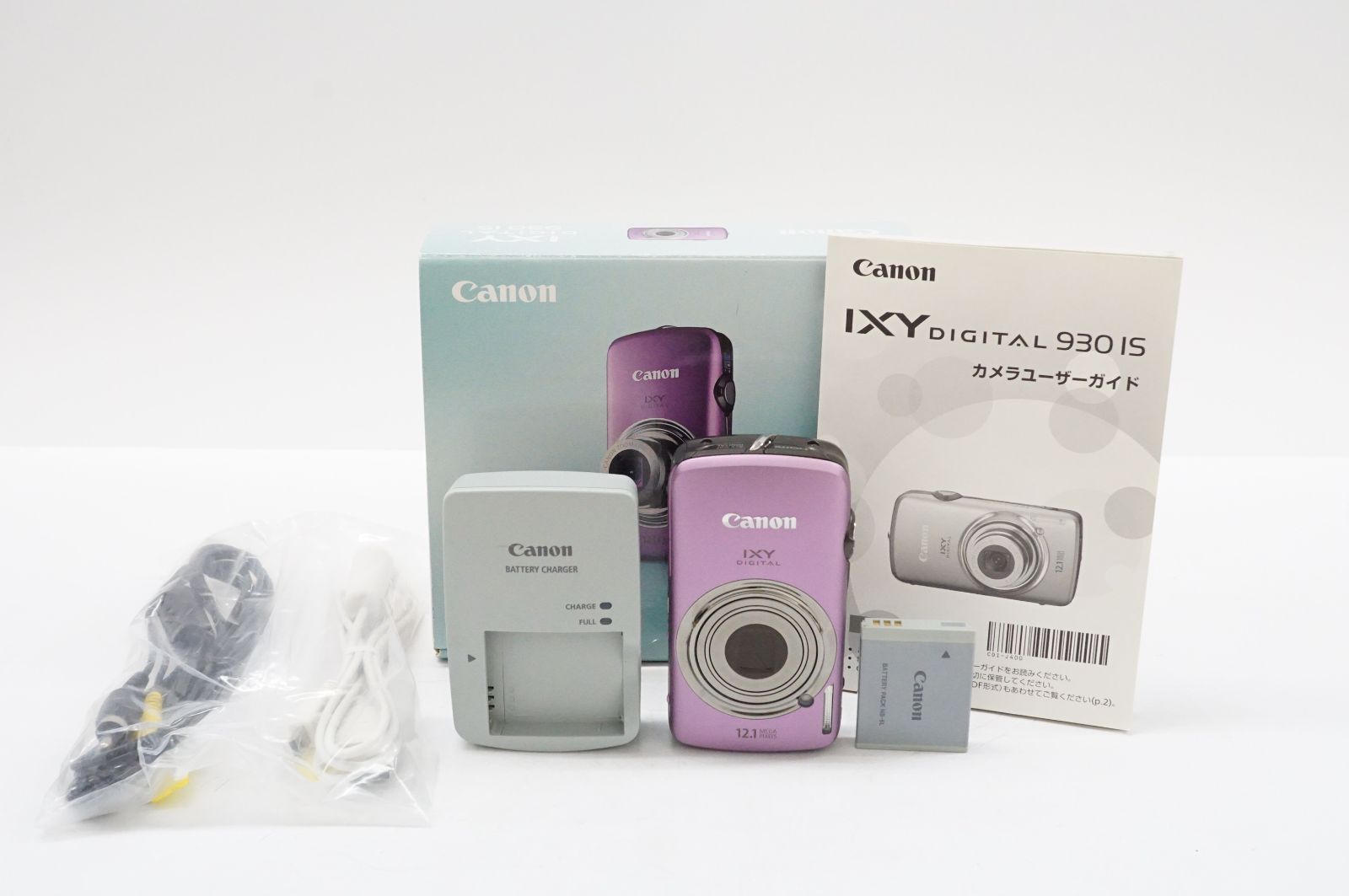 C151239 Canon IXY DIGITAL 930 IS パープル コンパクトデジタルカメラ