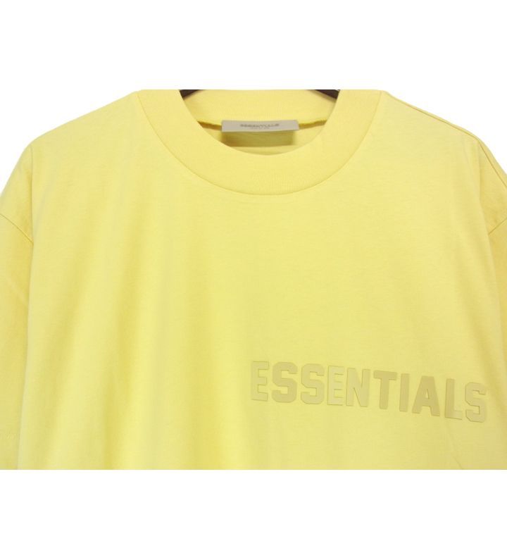 エッセンシャルズESSENTIALS□23SSフロントラバーロゴTシャツ - メルカリ