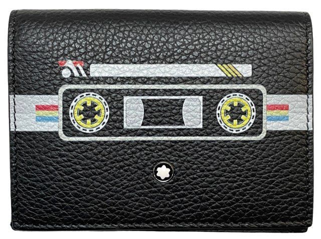 未使用 新古品 モンブラン カードケース 二つ折り カードホルダー 名刺