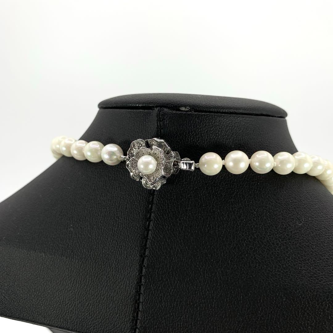 高島屋 本真珠 パール ネックレス SILVA留具 6.1mm - メルカリ