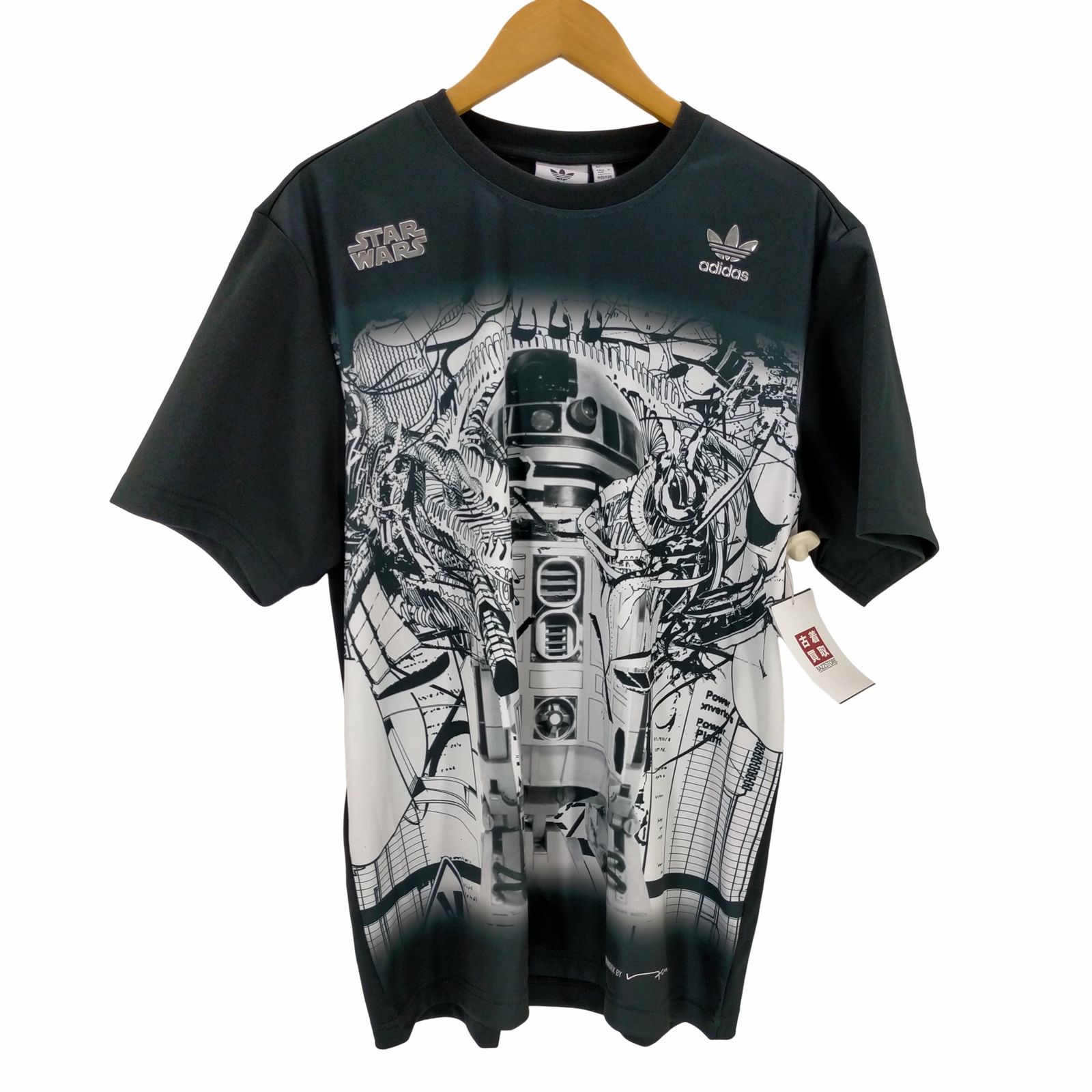 【adidas】STAR WARS × ADIDAS NANZUKAグラフィック半袖Tシャツ adidas Originals - Adidas x Star Wars x Nanzuka Graphic T