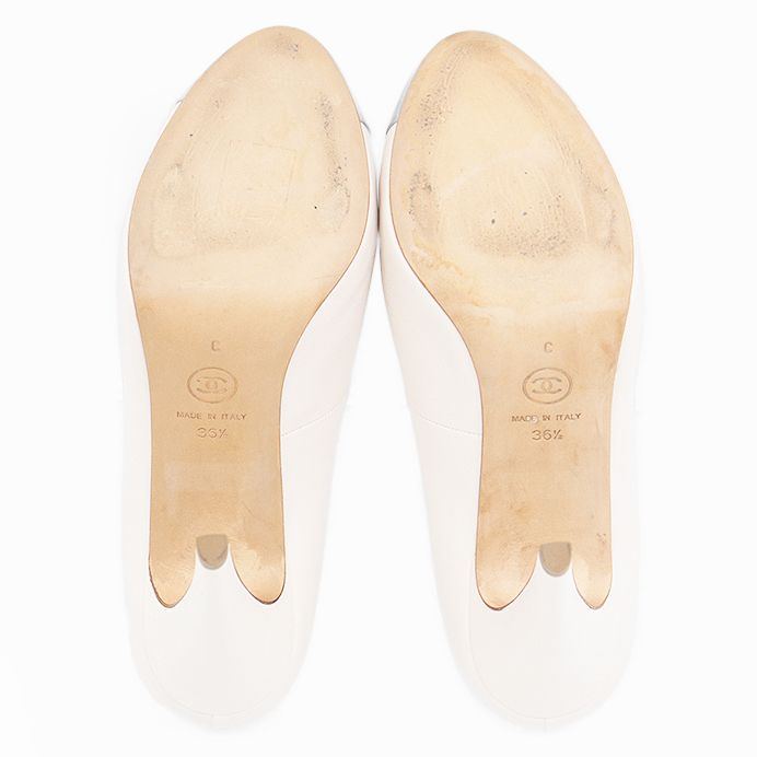 極美品】CHANEL シャネル パンプス G28289 シグネチャー ロゴ COCO