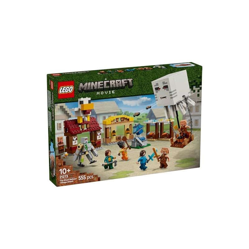 レゴ LEGO マインクラフト ガストの村襲撃 おもちゃ 玩具 誕生日 プレゼント ブロック 男の子 女の子 子供 10歳 11歳 12歳 小学生 マイクラ Minecraft グッズ ゲーム 0