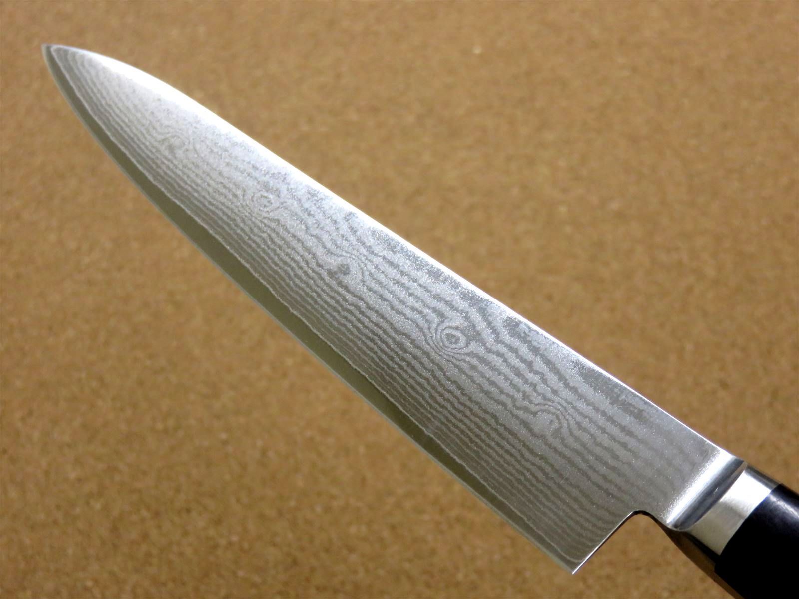 関の刃物 ペティナイフ 150mm 濃州正宗作 ダマスカス69層 果物包丁