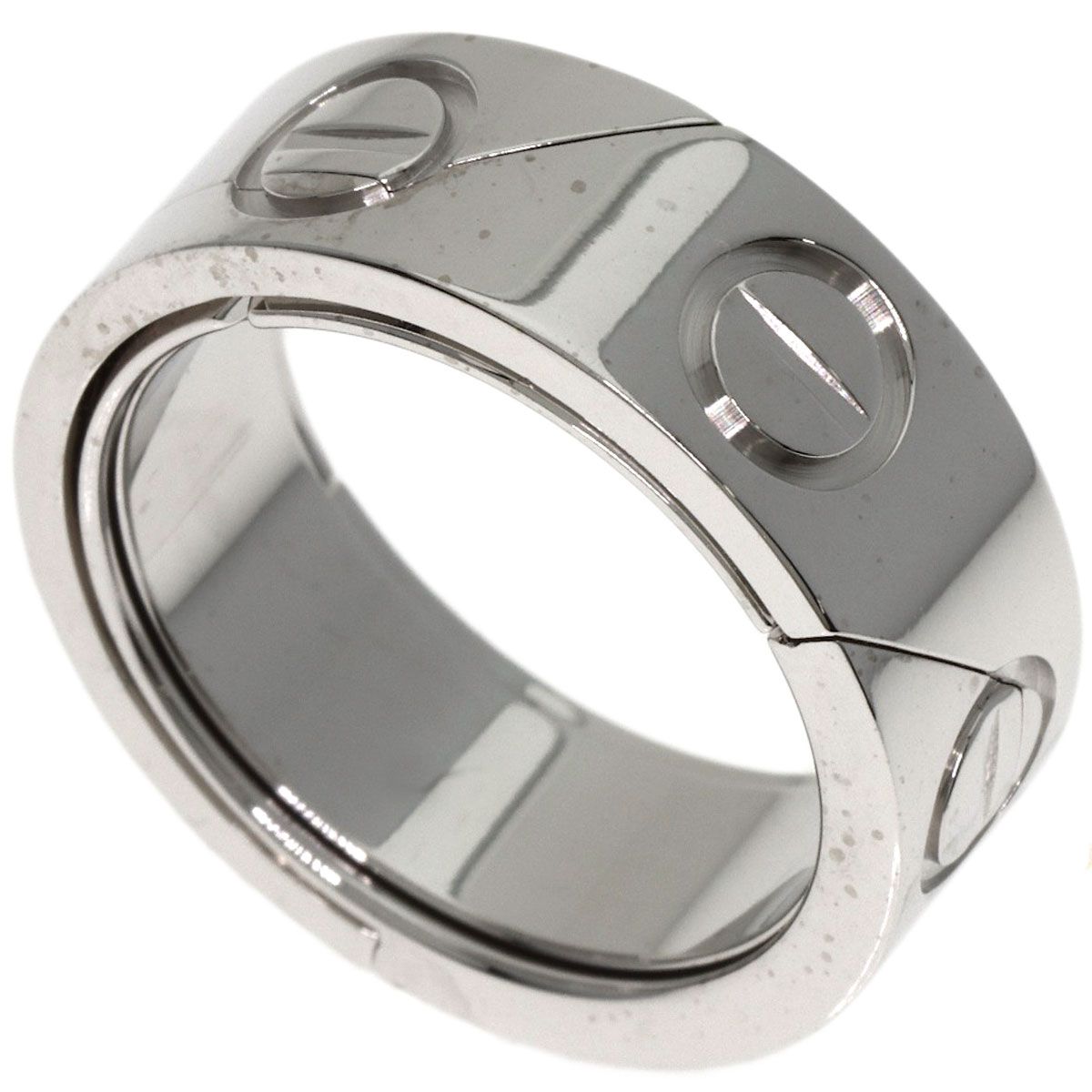 CARTIER カルティエ アストロ ラブリング 49 コード付 リング 指輪 K18WG レディース