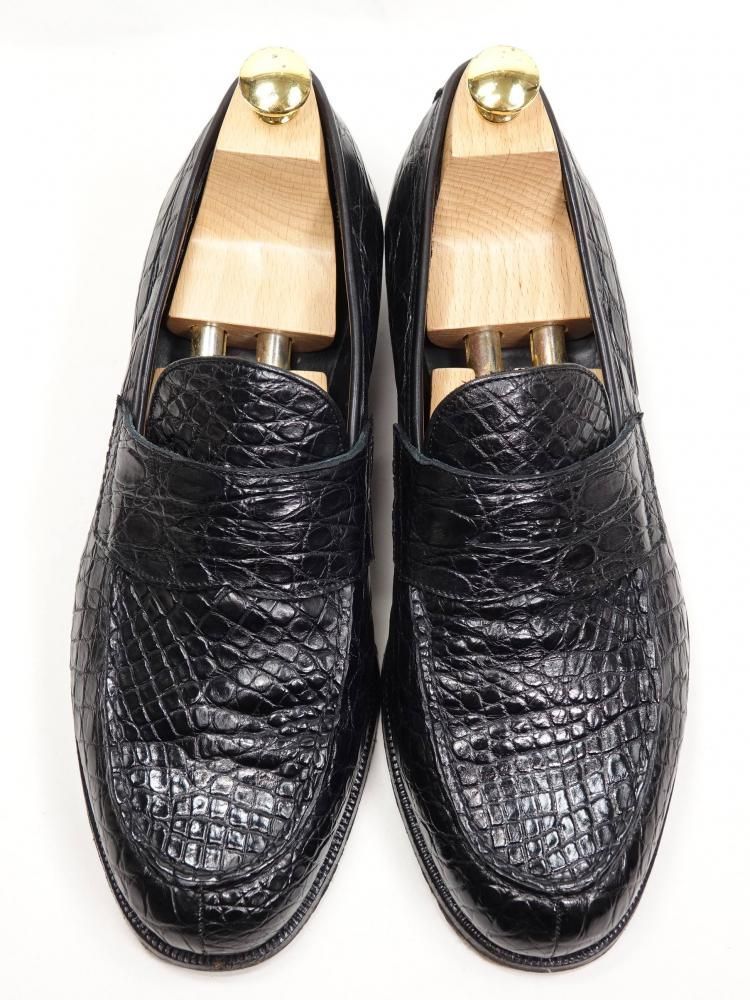 美品 エンツォボナフェ BEAUFOR 6.5 黒 118 / 0619 おすすめ!! 使用数回 エンツォボナフェ ローファー