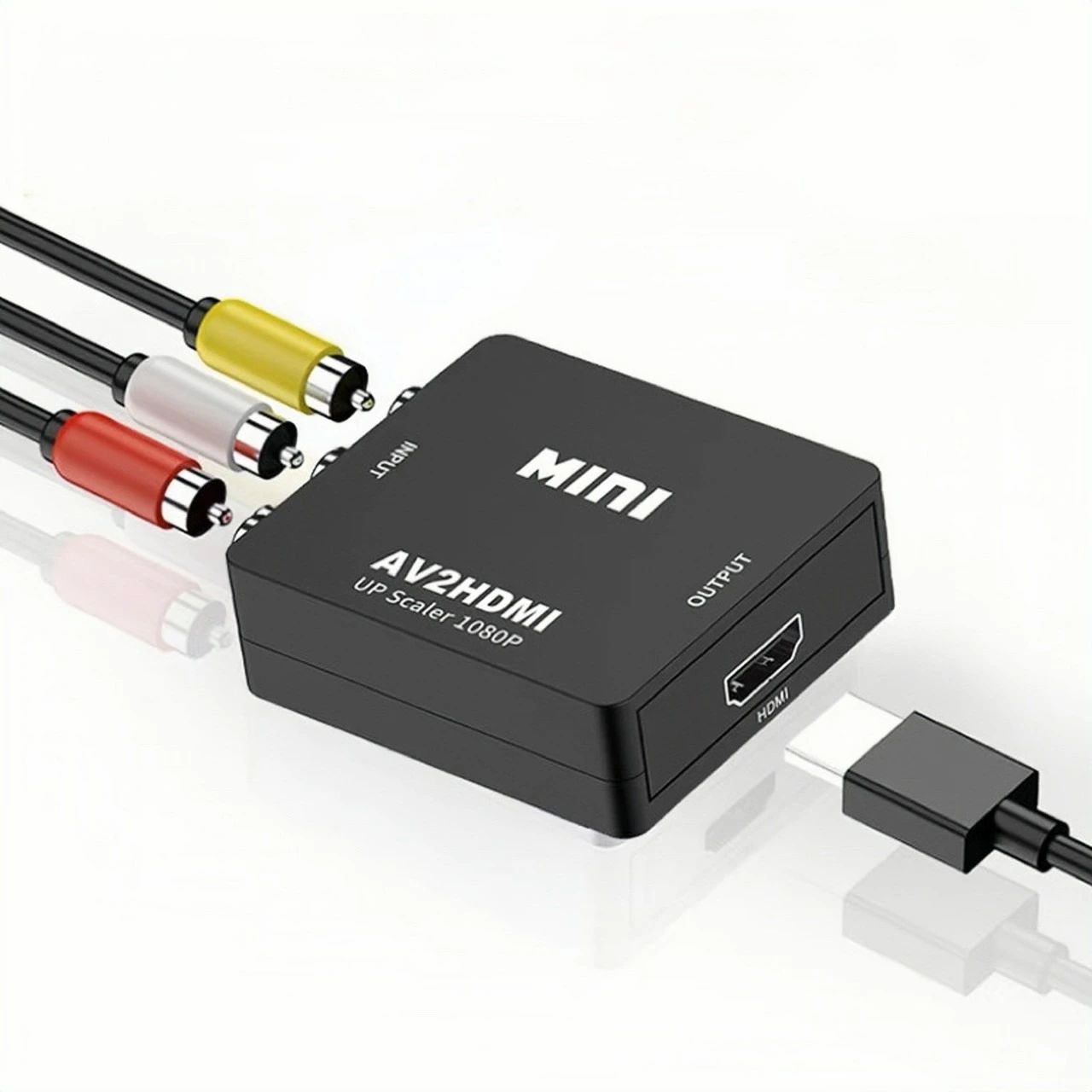 RCA HDMI 変換アダプタ AV to HDMI コンバーター アダプター AV