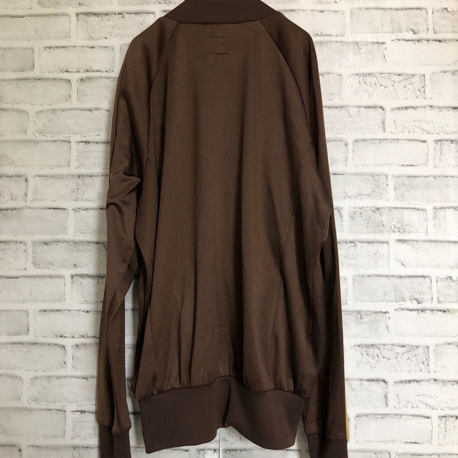 希少カラー　アディダス　90s 00sトラックジャケット　ジャージ　ブラウン 希少ブラウンXL⭐️90s adidas トラックジャケット/ジャージ 刺繍トレ