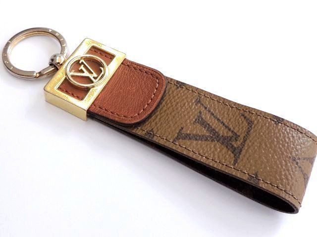 ヴィトン ■ ポルト クレ ドラゴンヌ ドーフィーヌ M69313 キーリング モノグラムリバース キーホルダーLouis Vuitton□5C