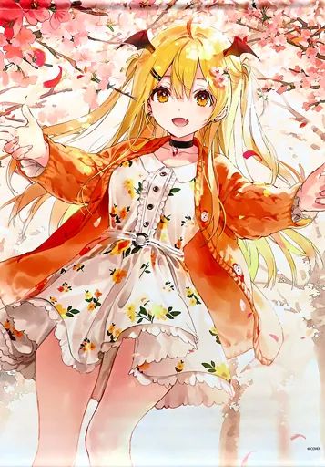 単品] 夜空メル DSマイル先生描き下ろし B2タペストリー