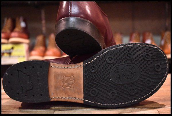 レッドウィングペイトンオックスフォードブラックチェリーフェザー