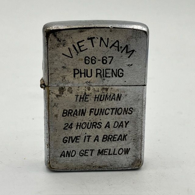 ジッポー ZIPPO ベトナムジッポー 1966年 ワイングラスと女性