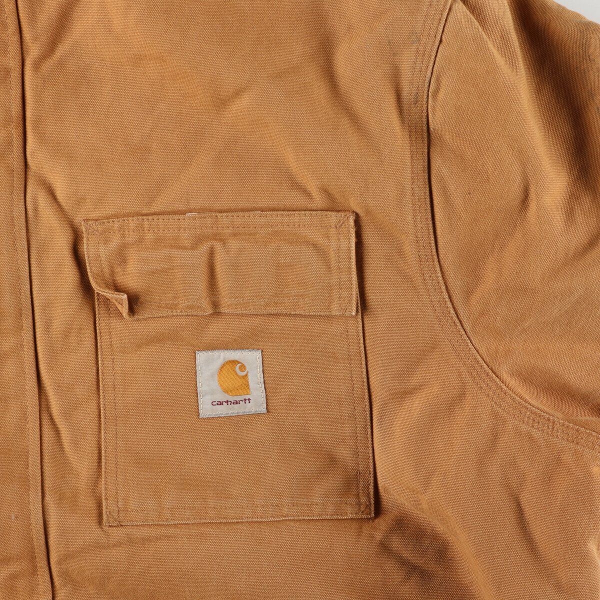 80年代 カーハート Carhartt シベリアンパーカー ダック地ワークジャケット USA製 メンズXXL ヴィンテージ /eaa375795