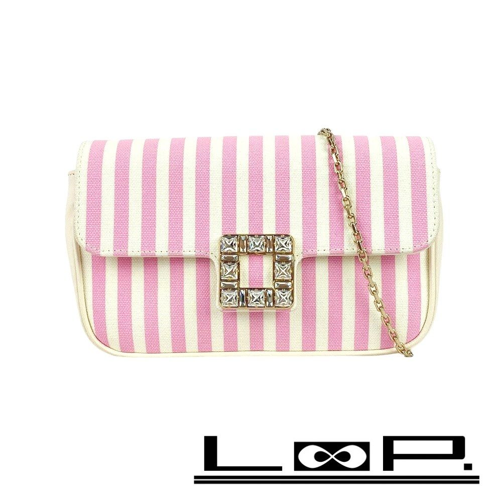 LOEWE ロエベ Tポーチリネン クラッチバッグ ポーチ 小物入れ