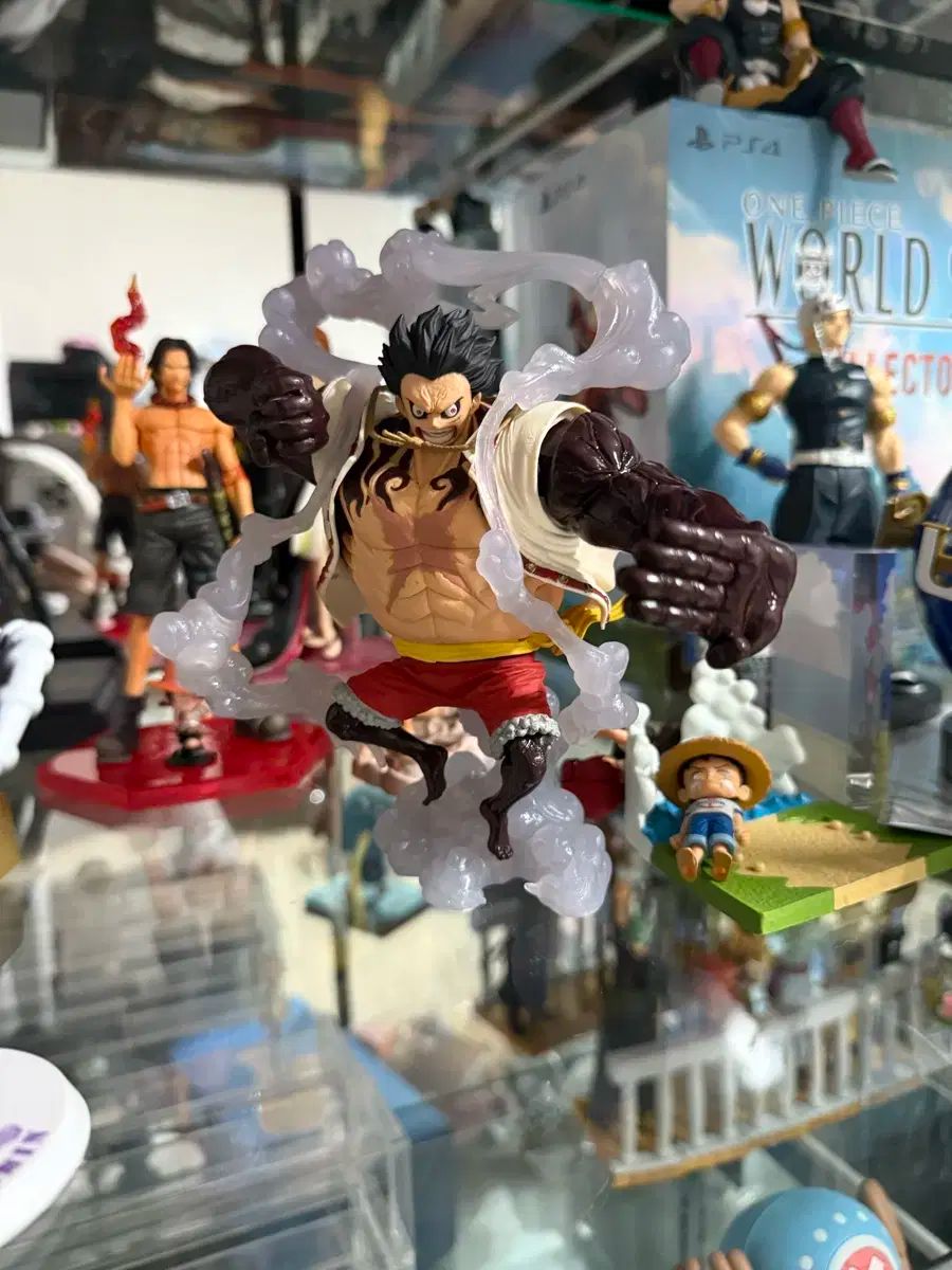 ONE PIECE ワンピース キング オブ アーティスト 歯車 4 モンキー D ルフィ ルフィ ギアフォース フィギュア