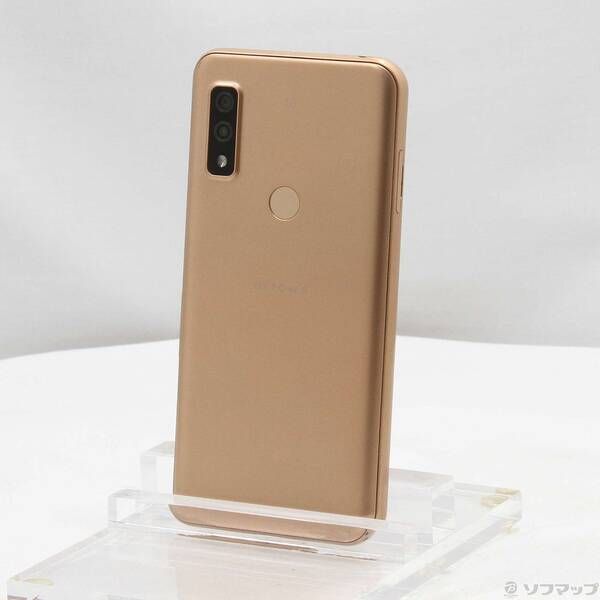 品〕 arrows We 64GB ローズゴールド FCG01 au SIMフリー【377】 FCNT