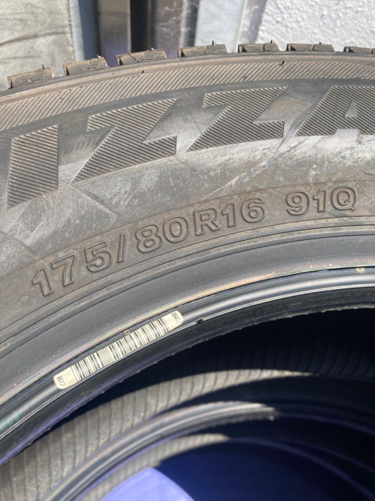 ③  175/80R16   ブリヂストン　スタッドレス　2018年製　3本