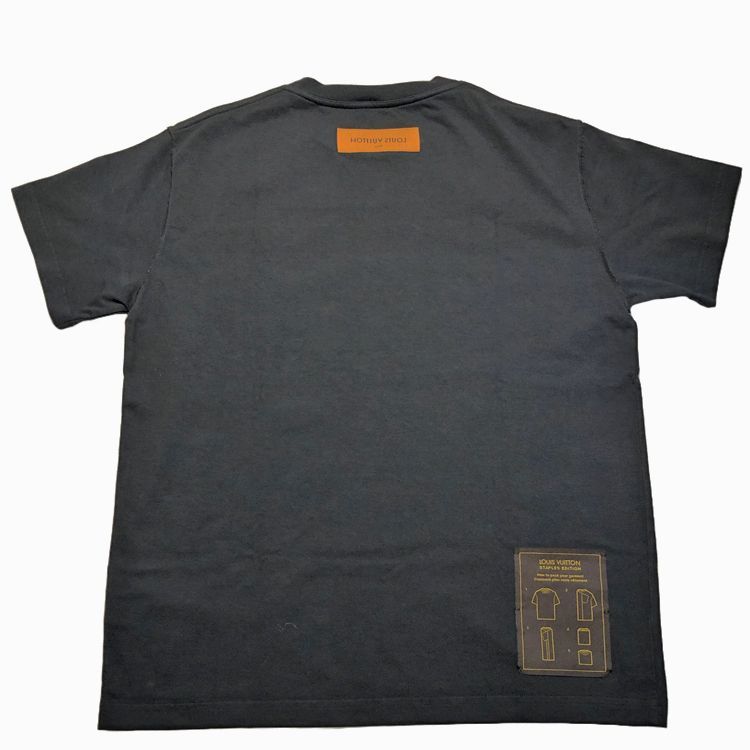 未使用品 LOUIS VUITTON ルイヴィトン 24SS インサイドアウト クルーネック Tシャツ size=S コットン ノワール  ルーズフィット メンズ 【1A5W6D / HIY47WJYN】 - メルカリ