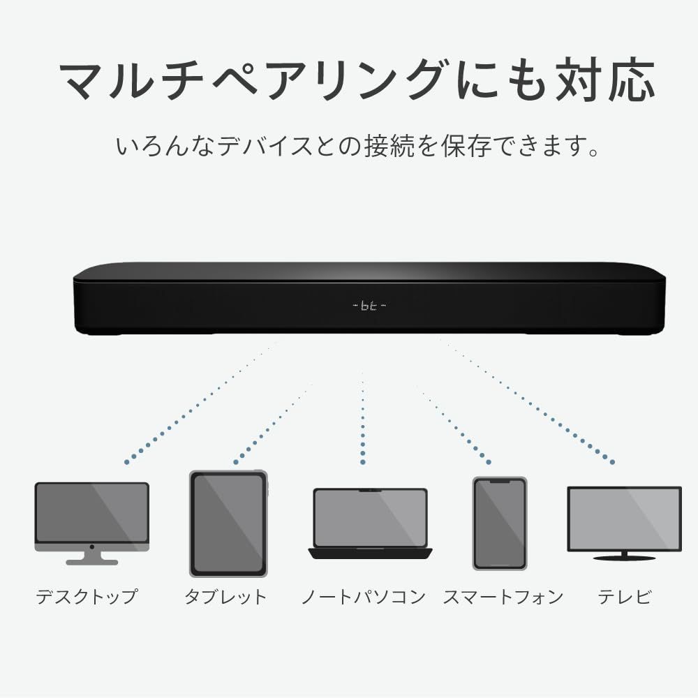 即日発送】FUNLOGY Soundbar（スピーカー/サウンドバー）【VGP2024受賞