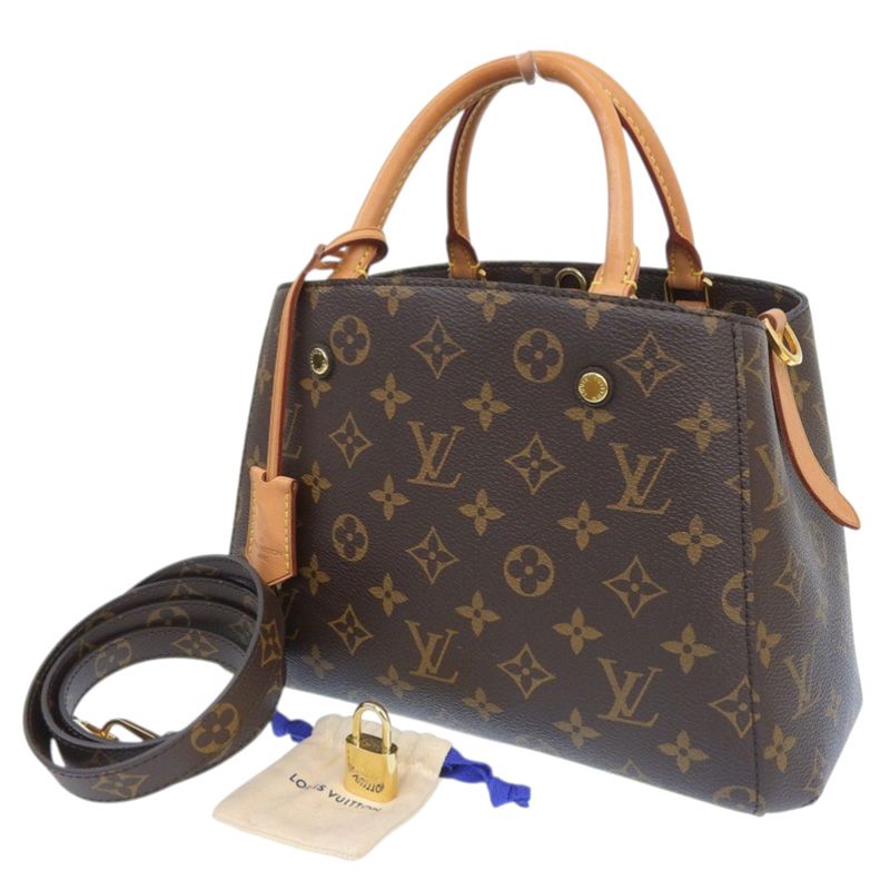 ルイヴィトン LOUIS VUITTON モノグラム モンテーニュBB 2WAY
