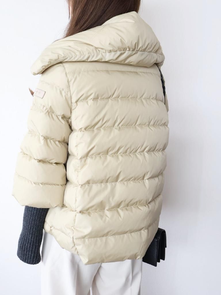 【TATRAS 】タトラス ダウンコート ベージュ ベルト付き Mサイズ ☆ TATRAS タトラス COLMA-BEIGE ダウンコート ダウン Mサイズ