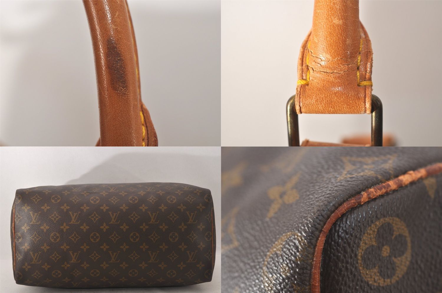 LOUIS VUITTON ルイヴィトン モノグラム スピーディ 40 ハンド