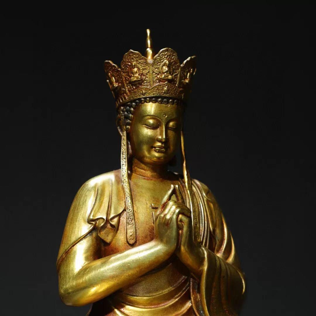 仏像 地蔵王菩薩仏像 家内 仏堂 供仏 銅製品 工芸品 置物 仏像 地蔵王菩薩仏像 家内 仏堂 供仏 銅製品 工芸品 置物 銅製 地