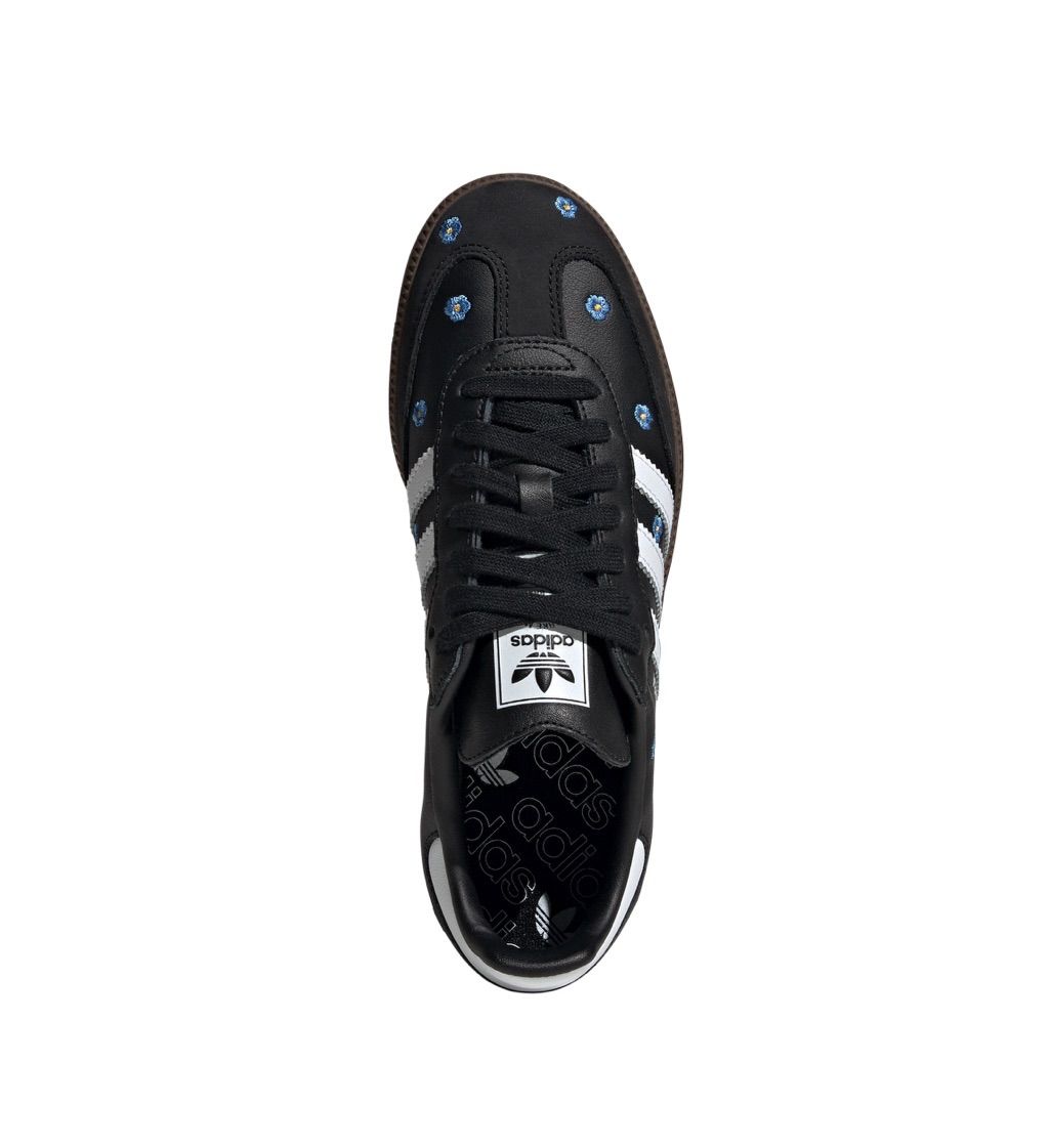 adidas SAMBA OG フラワー刺繍 サンバ IF4397 レディース adidas Originals SAMBA OG W BLACK アディダス サンバ フラワー