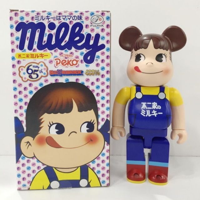 新品 未使用 ベアブリック ×不二家のミルキー ミルキー65周年記念 