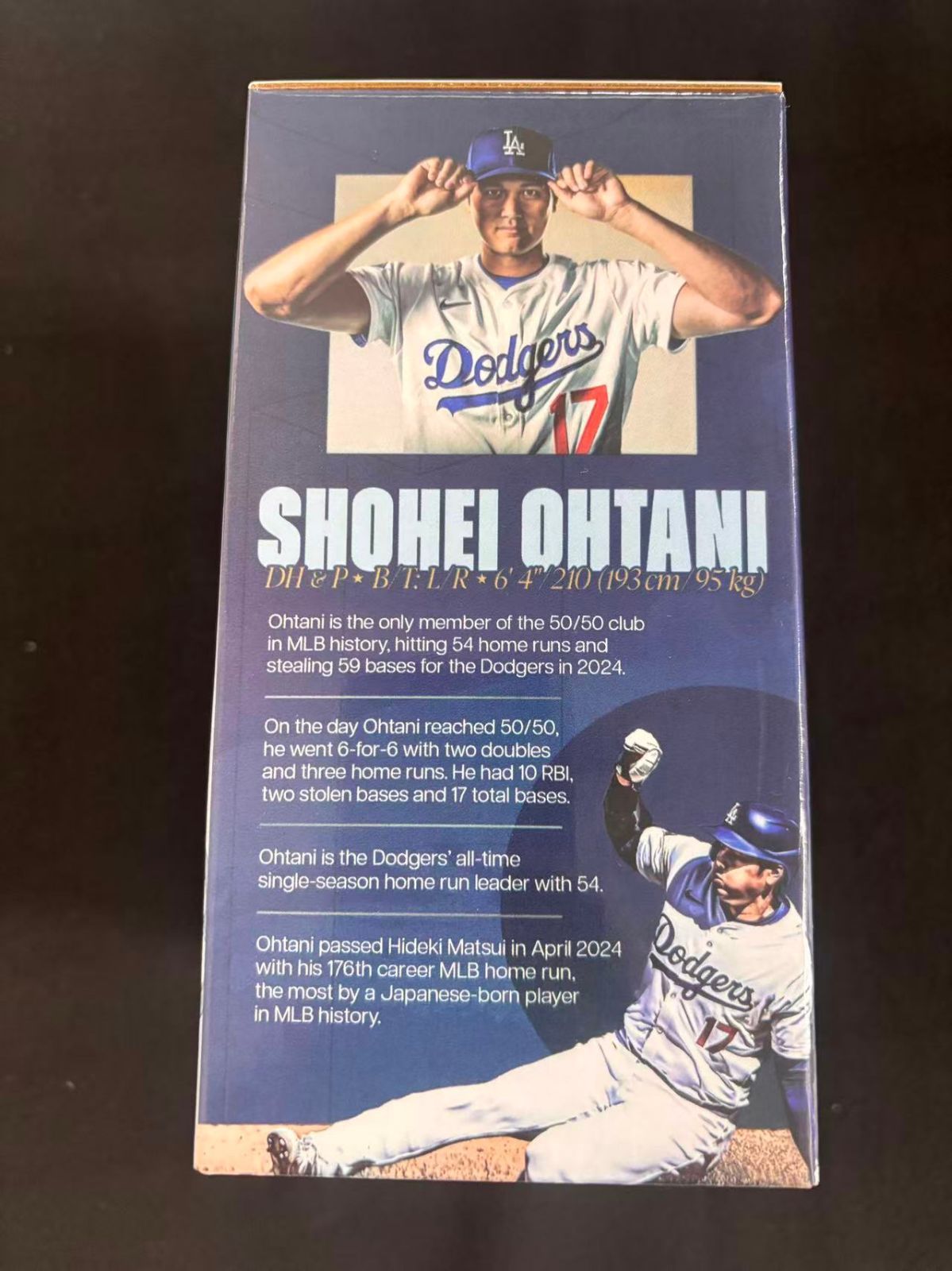 大谷翔平 ボビングヘッド 50|50クラブ記念 WHITEMONARCHHOTEL_COM