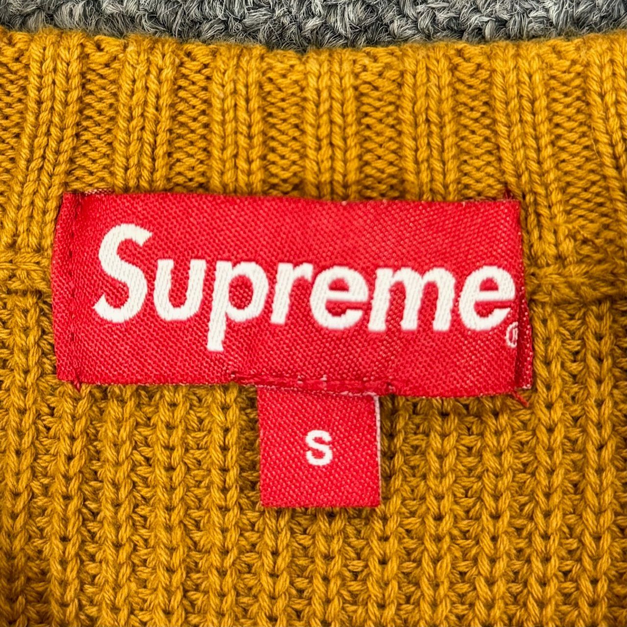 Supreme Chest Stripe Raglan Sweater Supreme Chest stripe raglan