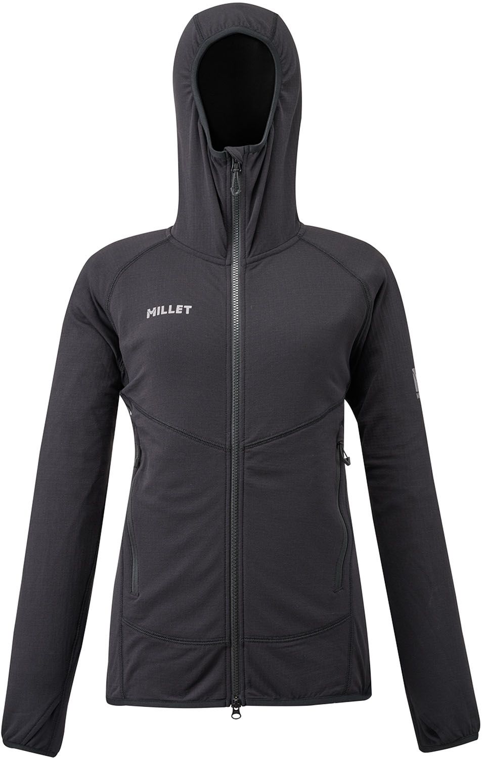 ミレー MILLET アウトドア DRY GRID HOODIE W MIV02046 N0247 BLACK-NOIR