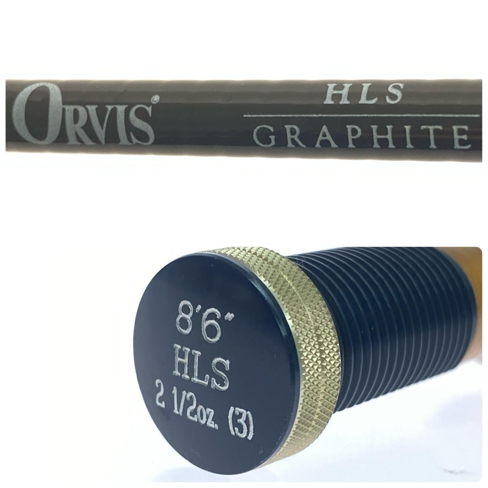  §§ORVIS フライロッド HLS 8’6 程度BC フライロッド ロッド