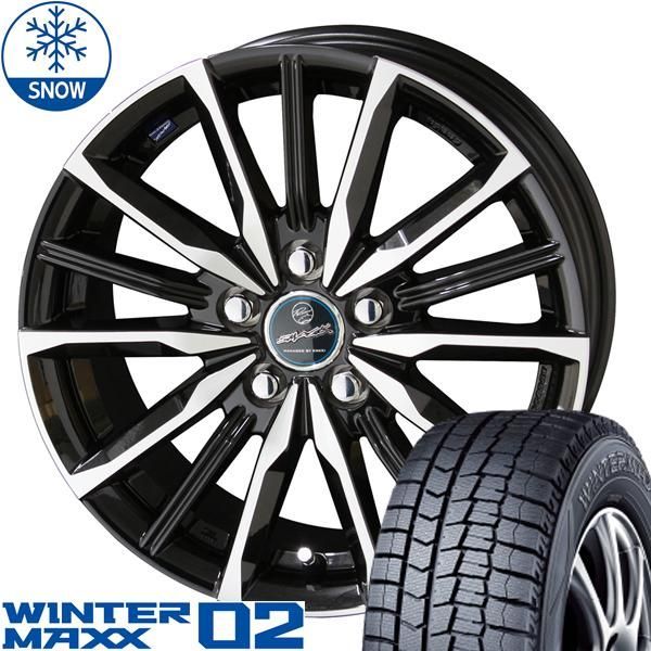 215/60R16 スタッドレスタイヤホイールセット ヴェゼル etc (DUNLOP WINTERMAXX02 & SMACK  VALKYRIE 5穴 114.3) - メルカリ