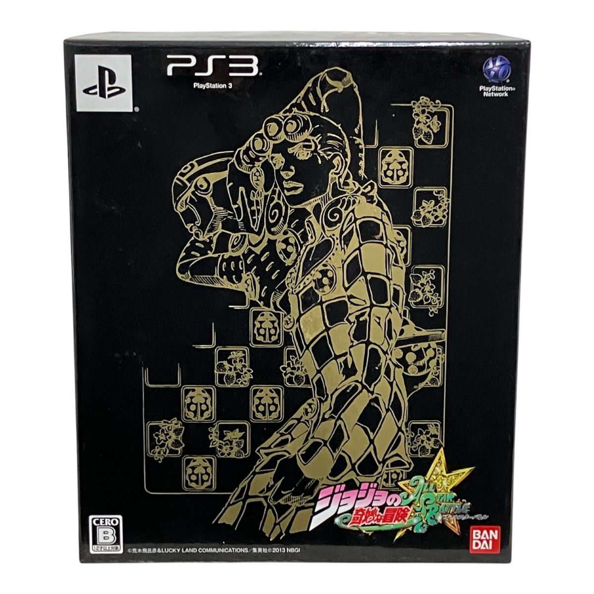 PS3 数量限定生産 ジョジョの奇妙な冒険 オールスターバトル 黄金体験
