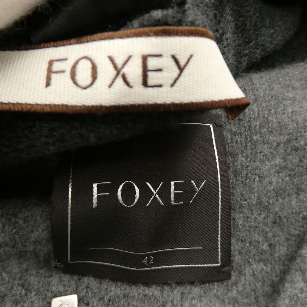 美品 FOXEY フォクシー 34849 ニットドレス ニットジレ ニットミニスカート 42 L ニットジレ ミニスカート レディース AT1858A7 FOXEY - 美品 FOXEY フォクシー 34849 ニットドレス ニットジレ