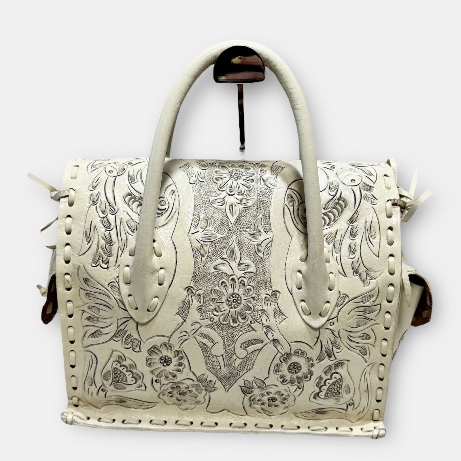 本日出品終了❢限界売切最終価格！グレースコンチネンタル　カービングバッグ 美品】グレースコンチネンタル カービングバッグ 本日出品終了❢限界売