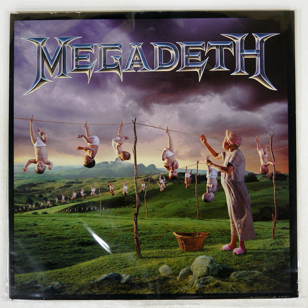 UK盤 MEGADETH|YOUTHANASIA|CAPITOL 724382900412 LP