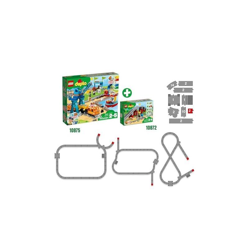 在庫セール】レゴ(LEGO)デュプロ あそびが広がる! 鉄道橋とレール