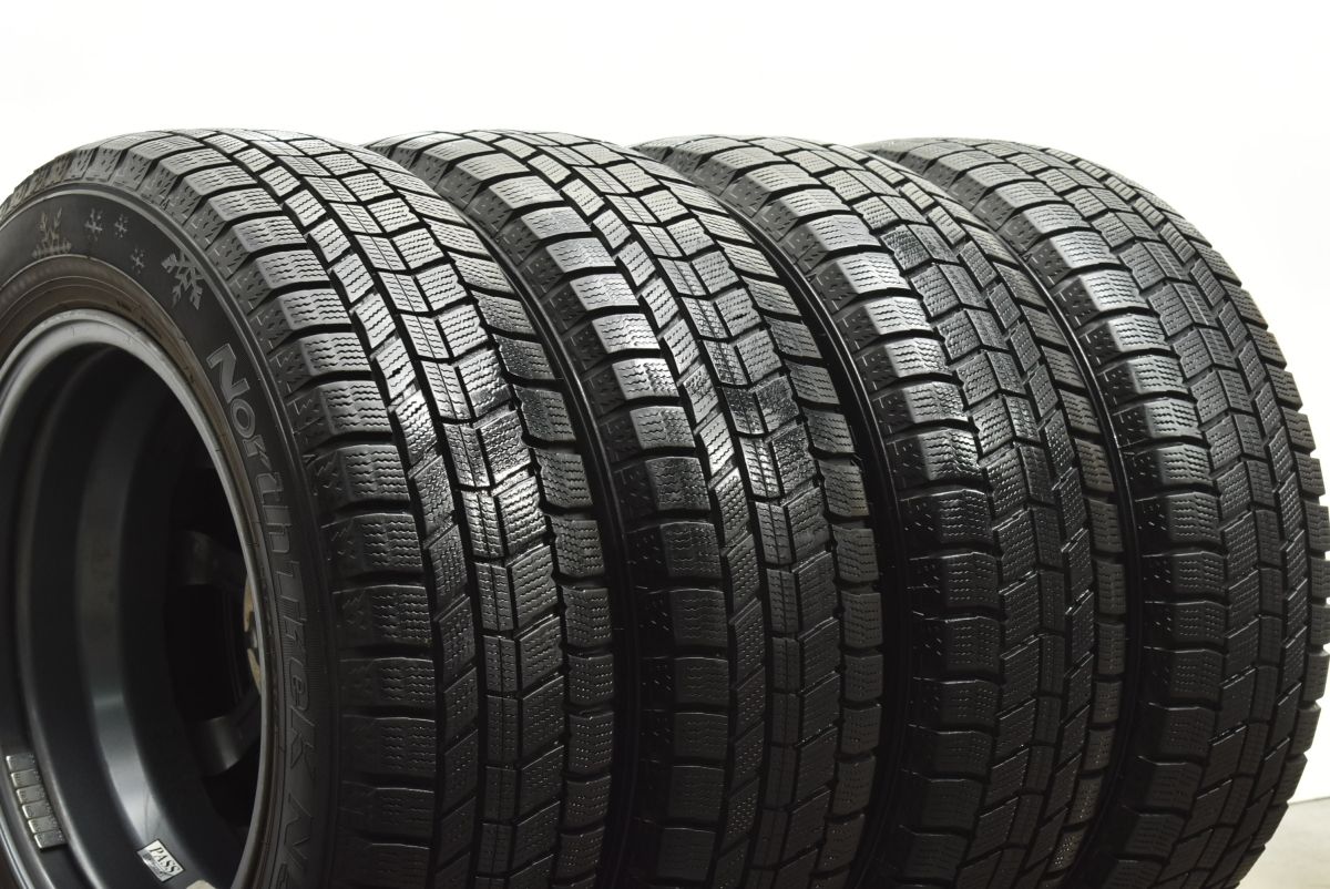 バリ溝 レーベン 15in 6J 53 PCD114.3 ノーストレック N5 185 65R15 フリード ステップワゴン ノア ヴォクシー エスクァイア TRITUETUBI_COM