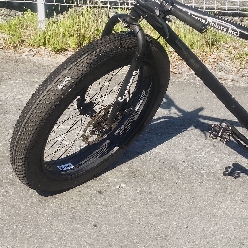 BRONX FAT BIKE 26インチ TT 830mm×ST 430mm カスタム車両 パンク無し