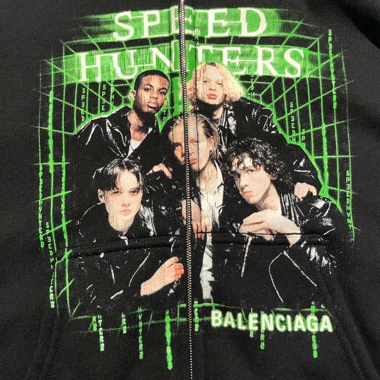 BALENCIAGA バレンシアガ スピードハンターズ ジップアップ パーカー