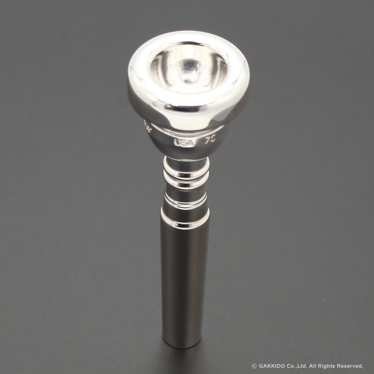 宅配便配送 S.E.Shires (シャイアーズ) トランペット用マウスピース 7C 管楽器・吹奏楽器