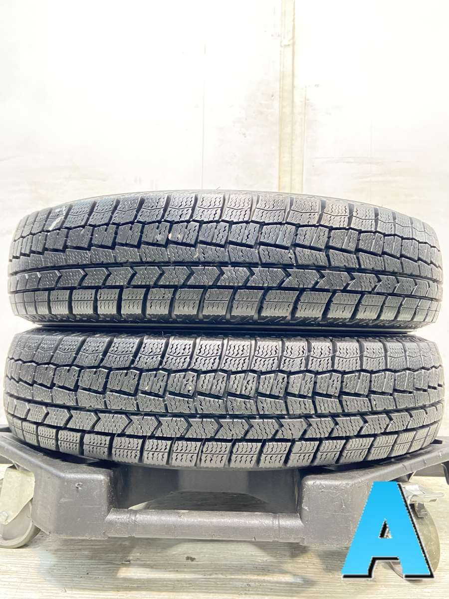 145/80R13  nダンロップ ウィンターマックス WM02 n中古タイヤ スタッドレスタイヤ 2本セットn w13231227214