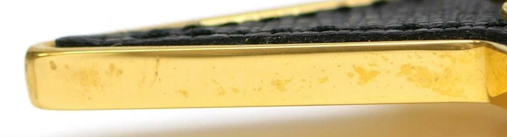 プラダ PRADA キーホルダー キーリング スター 星型 1PP049 黒