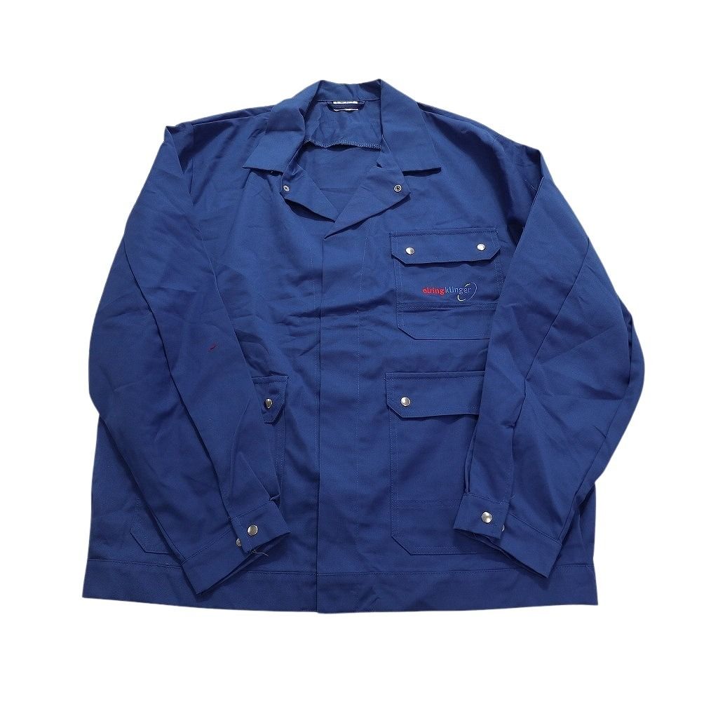 古着卸 まとめ売り フレンチブルー系 ユーロワークジャケット 6枚