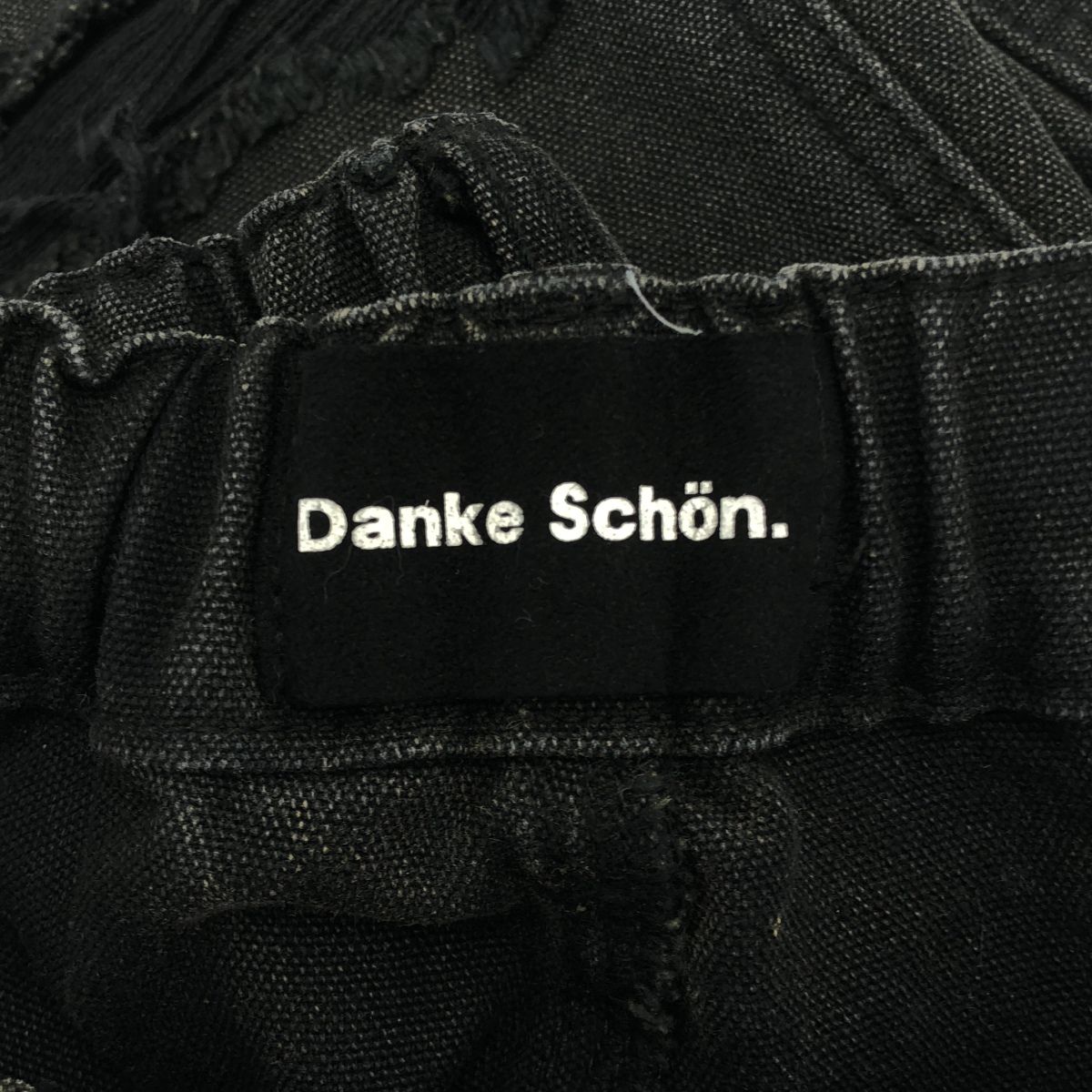Danke schon ダンケシェーン 25SS DAMAGE DUCK WKNEE SHORTS ダメージ 