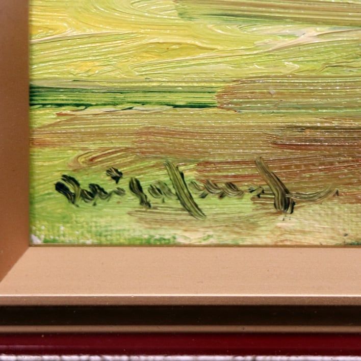作者不明・油絵・油彩画・風景画・No.181025-04・梱包サイズ100